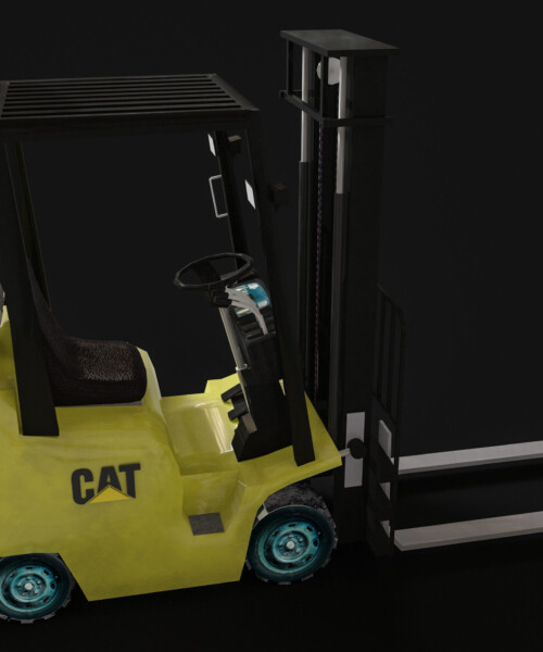 Game-Ready Forklift